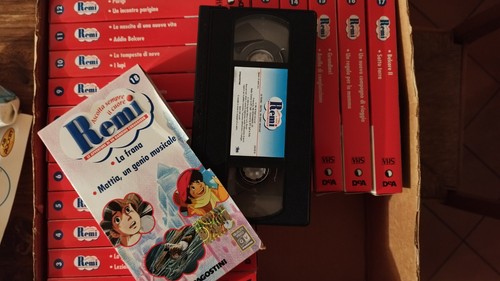 Vhs videocassatte cartoni - videocassatte,