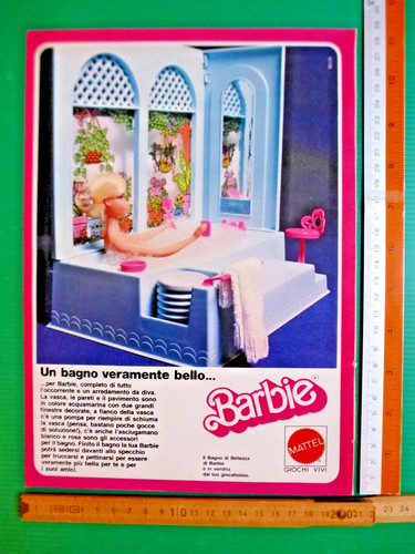 Barbie mattel pubblicità 1978 - pubblicità,