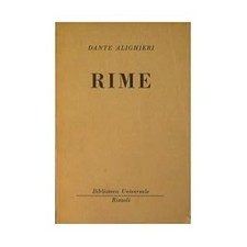 Rime [Paperback] Dante Alighieri [Paperback] Dante Alighieri [Paperbac