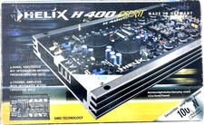open box HELIX HXA 400 MKii AMPLIFICATORE QUALITÀ SUONO 4 CANALI 1000W MADE IN GERMAN