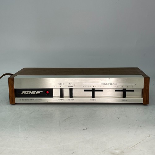 Equalizzatore attivo bose 901 - equalizzatore,