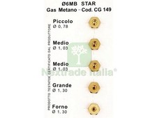 Ugelli per cucina metano - cf,
