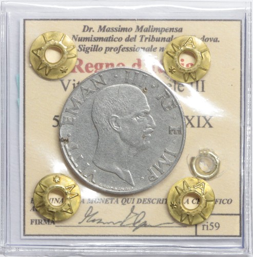 Regno italia centesimi - d'italia, 50