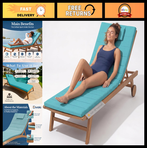 Cuscini trapuntati per chaise