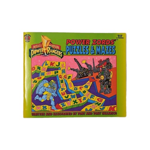1994 book mighty morphin power - book,