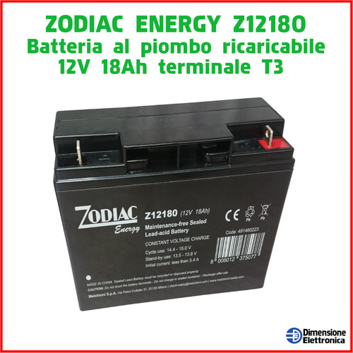 Batteria piombo 12v 18ah - al,