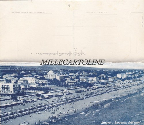Riccione panorama dall aereo - riccione:,