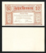 Austria 10 corone 1918, UNC