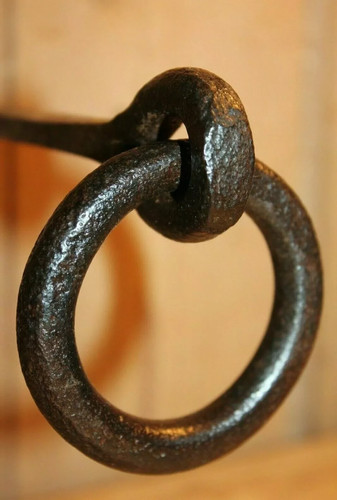 Anello antico ferro battuto - in,