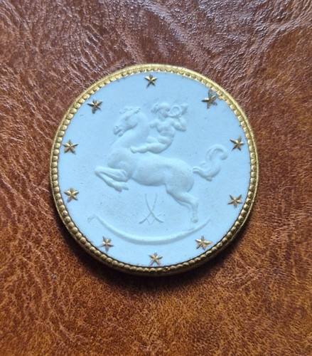 Meissner porzellan medaille - porzellan,