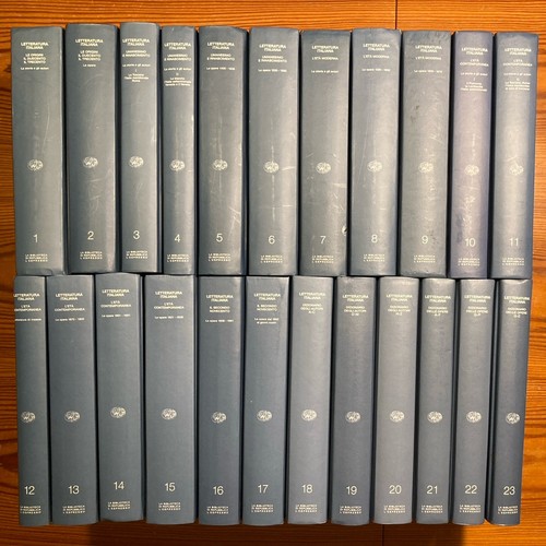Letteratura italiana 23 - italiana, 1/23