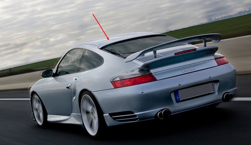 Spoiler tetto porsche 911 - tetto,