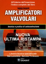 AMPLIFICATORI VALVOLARI LIBRO ELETTRONICA COSTRUZIONE AMPLIFICATORE A VALVOLE