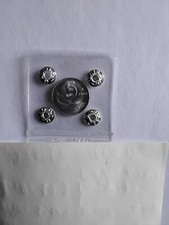 5 LIRE DEL  1969 CON 1 ROVESCIATO PERIZIATE FDC NON COMUNE , COME DA FOTOGRAFIE 