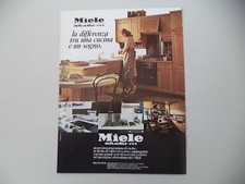 advertising Pubblicità 1979 CUCINE MIELE STUDIO M