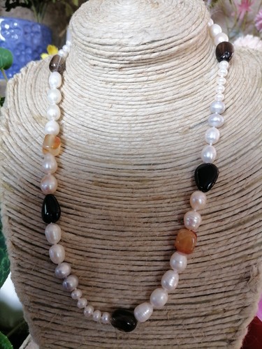 Collana perle vere - collana, cm