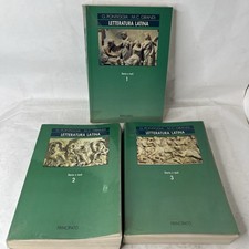 Letteratura latina - G Pontiggia/M C Grandi - Ed. Principato 3 vol 2000