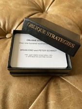 Oblique Strategies 5th Edition