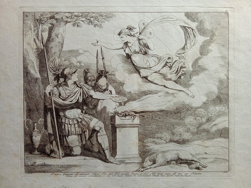 Incisione antica bartolomeo - antica,
