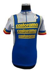 MAGLIA BICI CICLISMO MAILLOT BIKE SHIRT CASTORAMA NALINI RALEIGH JHF789