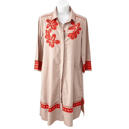 Camicia maliparmi ricamata con - maliparmi,