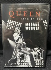 QUEEN LIVE IN RIO 1985 DVD RARO 16 SONGS