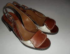 PRESTIGIOSE SCARPE SANDALO CHLOE ORIGINALI IN PELLE n 38  MADE IN ITALY