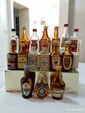 Collezione 16 mignon Stock liquori vintage alcolici anni 60 collezione mignonett