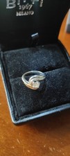 Anello diamante 0,37 ct F VS