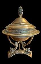 Zuccheriera In Argento 800 Antiquariato