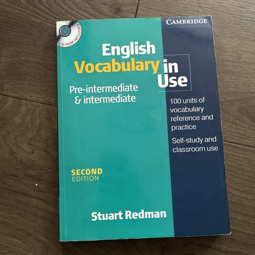 English vocabulary use - english, in