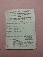  Gilera 50 RC Libretto No Vespa 