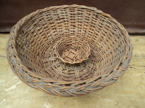 Cesto vintage tessuto - , vimini