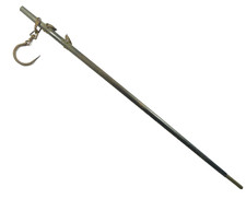 ANTICO STRUMENTO DI MISURA PER PESARE BILANCIA NUMERI SULL' ASTA  LEGNO STADERA