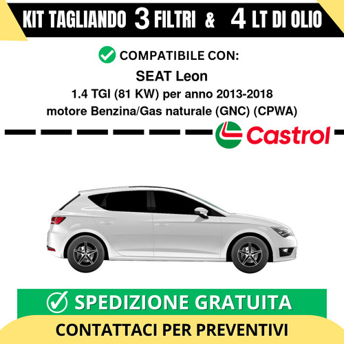 Tagliando per seat - seat, 1.4