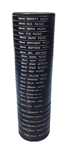 Set filtri 55mm attacco - filtri, a