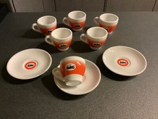 6 TAZZINE HAG da bar + 3 PIATTINI COME NUOVE