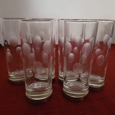 6 bicchieri in cristallo