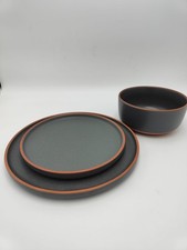 Servizio piatti da tavola 18 pezzi  in stoneware effetto terracotta | VILLA D' E