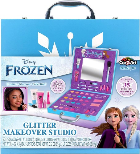 Disney frozen glitter makeover - glitter,
