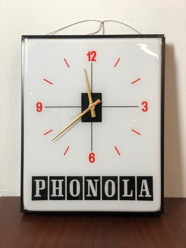 Insegna luminosa phonola 1960 - phonola,