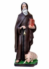 STATUA SANT'ANTONIO ABATE CM