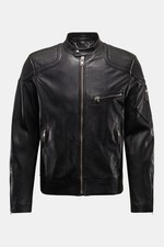 BELSTAFF pelle 'T-Racer' nero
