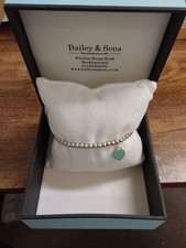 Bracciale cuore in argento