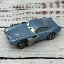 DISNEY PIXAR CARS 2 film LUCI E SUONI scala 1:55 SPY FINN MCMISSILE TESTATO