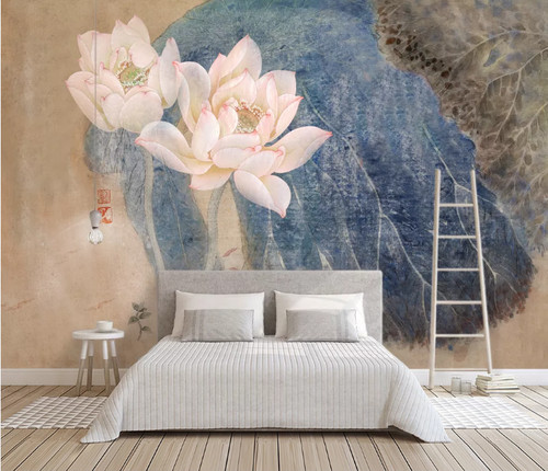 Carta parati vintage - 3d,