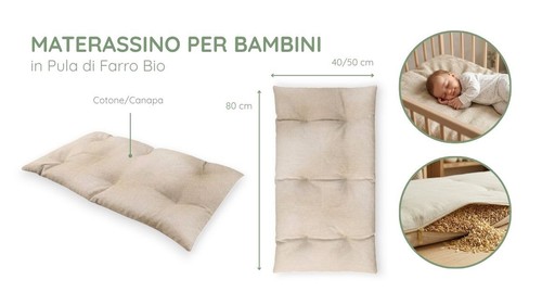 Materasso culla neonato bio - materasso,
