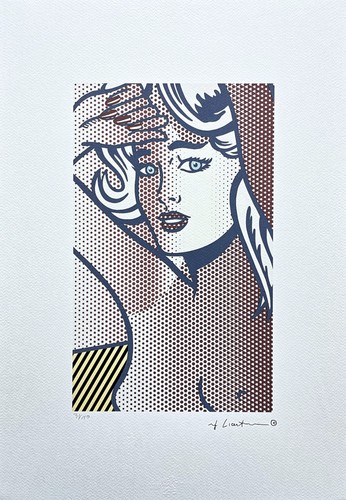 Roy lichtenstein nudo con - lichtenstein,