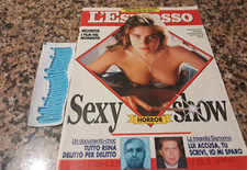 L'espresso rivista-50 1992-Emmanuelle Seigner-Riina-Mafia-Cuccarini-Parietti