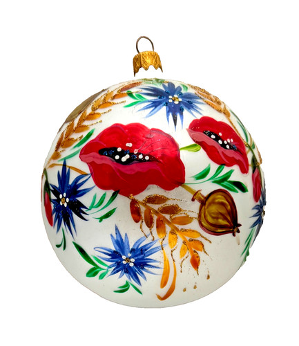 Ornamento palla natale in - ornamento,